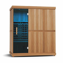 Load image into Gallery viewer, Finnmark FD-3 Full Spectrum Infrared Sauna 4-Person Home Infrared Sauna, 72&quot;W x 46&quot;D x 78&quot;H