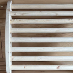 Wooden Sauna Backrest – White Pine