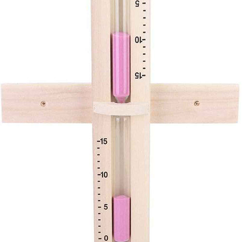 Wall-Mounted Sand Timer 15 Minute Cycle