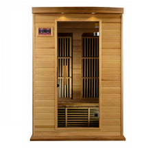 Load image into Gallery viewer, Maxxus &quot;Cholet Edition&quot; 2 Person Near Zero EMF FAR Infrared Sauna - Canadian Red Cedar