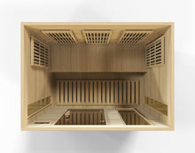 Load image into Gallery viewer, MX-K306-01 Maxxus Low EMF FAR Infrared Sauna Canadian Hemlock
