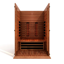 Load image into Gallery viewer, ***New 2021 Model*** Maxxus 2 Person Full Spectrum Infrared Sauna - Canadian Red Cedar