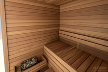 Load image into Gallery viewer, Auroom Cala Glass Cabin Sauna Kit DIY
