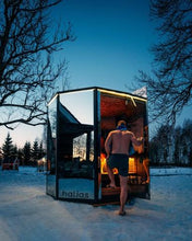 Load image into Gallery viewer, Haljas Hele Glass Single Luxury Up to 7 Person, Outdoor Sauna House