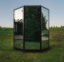 Load image into Gallery viewer, Haljas Hele Glass Single Standard Up to 4 Person Outdoor Sauna House