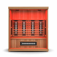 Load image into Gallery viewer, Finnmark FD-3 Full Spectrum Infrared Sauna 4-Person Home Infrared Sauna, 72&quot;W x 46&quot;D x 78&quot;H
