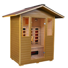 Load image into Gallery viewer, GRANDBY 3-PERSON OUTDOOR INFRARED SAUNA