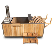 Load image into Gallery viewer, The Starlight Wood Burning Hot Tub