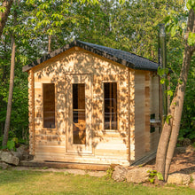 Load image into Gallery viewer, CT Georgian Cabin Sauna with Changeroom