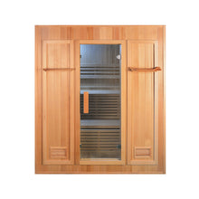 Load image into Gallery viewer, Canadian Hemlock Indoor Wet Dry Sauna - 4.5KW ETL Certified Heater - 4 Person