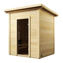Load image into Gallery viewer, SaunaLife Model G2 Garden-Series Outdoor Home Sauna DIY Kit w/LED Light System, Up to 4 Persons
