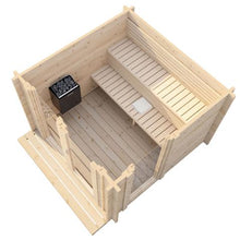Load image into Gallery viewer, SaunaLife Model G4 Outdoor Home Sauna Kit