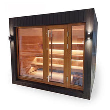 Load image into Gallery viewer, SaunaLife Model G7 Pre-Assembled Outdoor Home Sauna