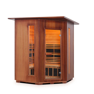 Enlighten Rustic 4C Indoor Full Spectrum Infrared Sauna