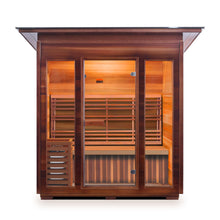 Load image into Gallery viewer, Enlighten Sun Rise 4 Slope Dry Traditional Sauna