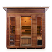 Load image into Gallery viewer, Enlighten Sun Rise 5 Slope Dry Traditional Sauna