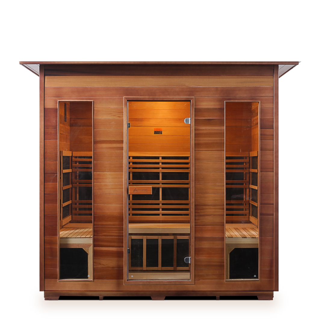 Enlighten Rustic 5 Indoor Full Spectrum Infrared Sauna