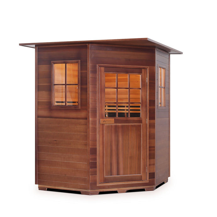 Enlighten Sapphire 4C Indoor Infrared/Traditional Sauna
