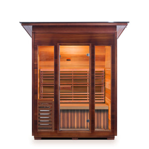 Enlighten Sun Rise 3 Slope Dry Traditional Sauna