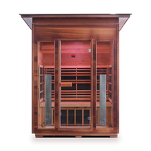 Load image into Gallery viewer, Enlighten Rustic 3 Slope Full Spectrum Infrared Sauna
