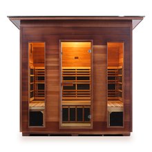 Load image into Gallery viewer, Enlighten Rustic 5 Slope Full Spectrum Infrared Sauna