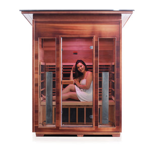 Enlighten Diamond 3 Slope Infrared/Traditional Sauna