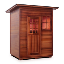 Load image into Gallery viewer, Enlighten Sapphire 3 Slope Infrared/Traditional Sauna