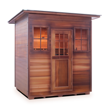 Load image into Gallery viewer, Enlighten Sapphire 4 Slope Infrared/Traditional Sauna