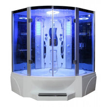 Load image into Gallery viewer, Mesa 608P Steam Shower 63&quot; Combination Steam Shower w/Jetted Tub