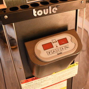 TOULE ETL Certified Wet Dry Sauna Heater Stove - Digital Controller - 3KW