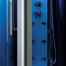 Load image into Gallery viewer, Mesa 801L Steam Shower 42&quot; Corner Steam Shower-Blue Glass