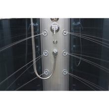 Load image into Gallery viewer, Mesa 803L Steam Shower 54&quot; Walk In Steam Shower-Blue Glass