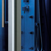 Load image into Gallery viewer, Mesa 802L Steam Shower 45&quot; Walk In Steam Shower-Blue Glass