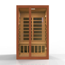 Load image into Gallery viewer, ***New 2023 Model*** Santiago 2 Person Ultra Low EMF FAR Infrared Sauna