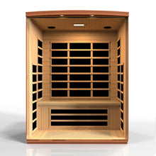 Load image into Gallery viewer, ***New 2023 Model*** Lugano 3 Person Ultra Low EMF FAR Infrared Sauna