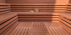 Duck-Board Flooring for Saunas