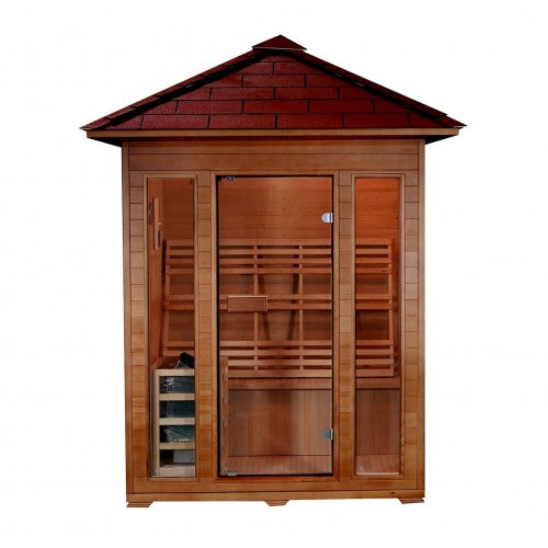 Sunray WAVERLY 3-PERSON OUTDOOR TRADITIONAL SAUNA