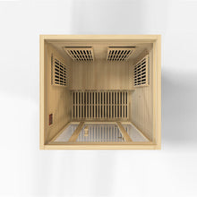 Load image into Gallery viewer, Maxxus &quot;Seattle&quot; 2 person Low EMF FAR Infrared Sauna Canadian Hemlock