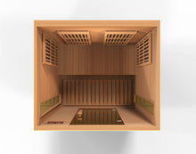 Load image into Gallery viewer, Maxxus &quot;Cholet Edition&quot; 2 Person Near Zero EMF FAR Infrared Sauna - Canadian Red Cedar