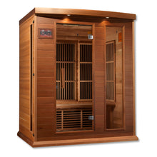 Load image into Gallery viewer, Maxxus &quot;Montilemar Edition&quot; 3 Person Near Zero EMF FAR Infrared Sauna - Canadian Red Cedar