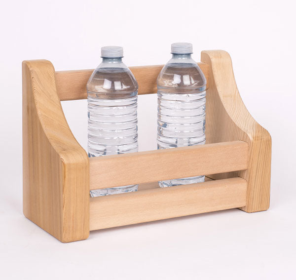 Cedar Bottle Shelf