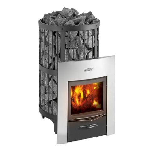 Harvia Legend 240 Duo Legend Series Sauna Wood Burning Stove/Fireplace Combo
