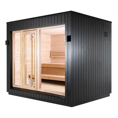 SaunaLife Model M2 Outdoor Sauna, 4 to 5 person