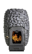 Load image into Gallery viewer, HUUM HIVE Wood LS 17 HIVE Wood Series Sauna Stove w/ Firebox Extension