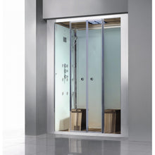 Load image into Gallery viewer, Athena WS-112 Steam Shower-White Athena 59&quot; Walk In Steam Shower